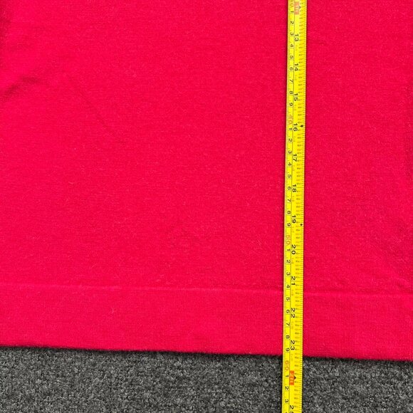 Banana Republic Fine Merino Wool Red Sweater Base Layer - Picture 6 of 6